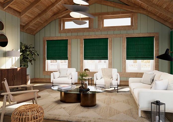 Kent, Green - Roman Blind - Image 7